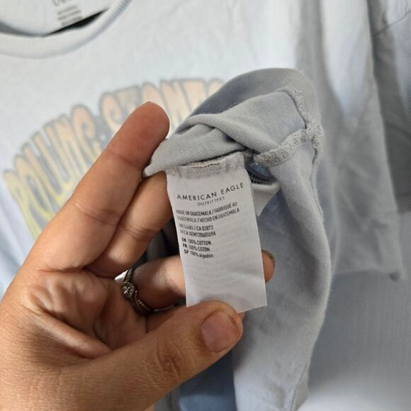 American Eagle Outfitters Rolling Stones Tee size Large Punk Rock Band Tee - Picture 5 of 7